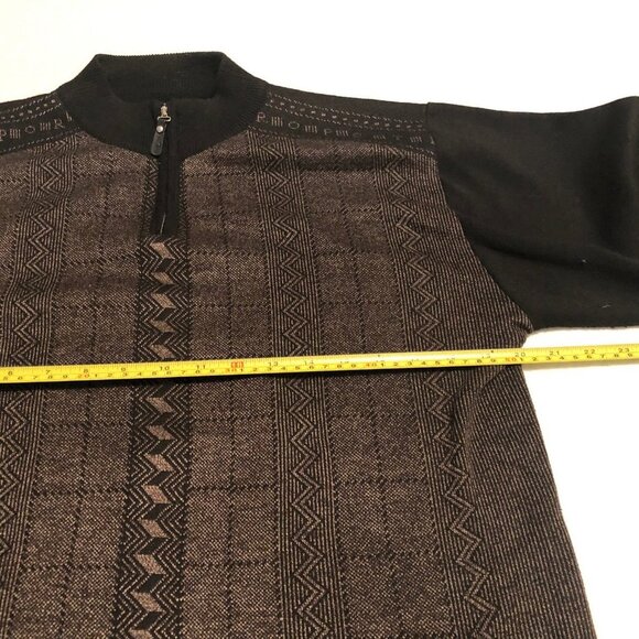 MEN’S CHERESKIN LONG SLEEVE PULLOVER 1/4 ZIP SWEATER SHIRT SIZE Medium - Picture 6 of 9